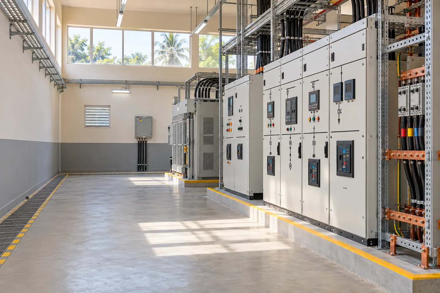 Electrical Infrastructure in an illustrative installation environment