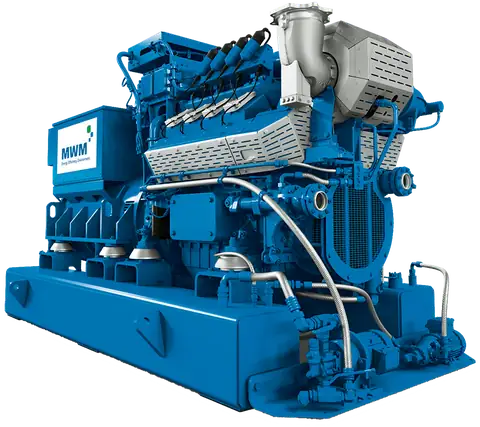 TCG 3016 V08 gas generator — representative engine family image