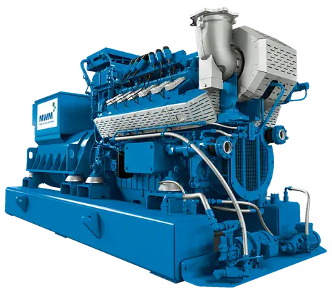 TCG 3016 V12 gas generator — representative engine family image