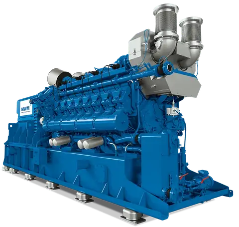 TCG 3020 V16 gas generator — representative engine family image